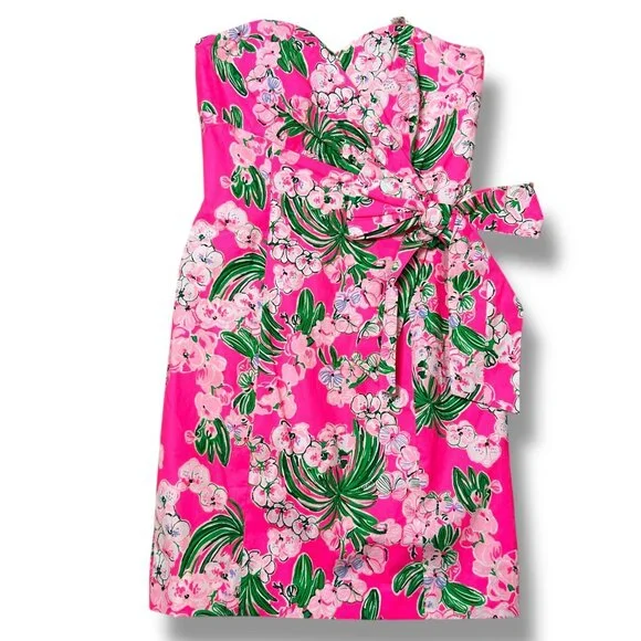 lilly pulitzer pink bow dress Cartwright Shift Dress
